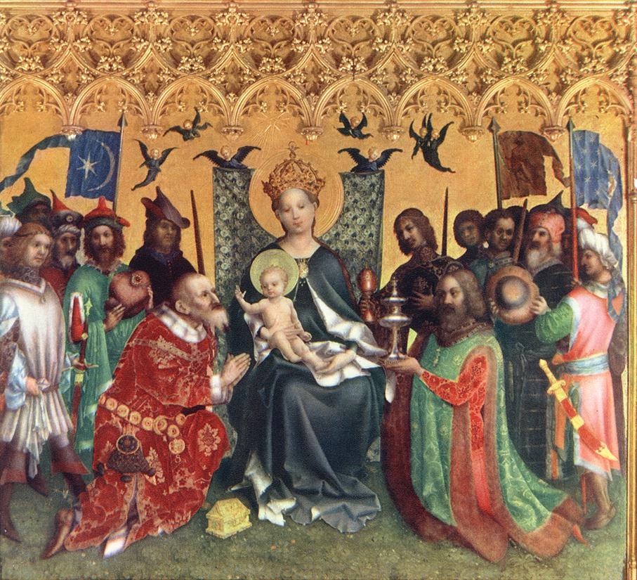  .  
Adoration of the magi by Stephen Lochner
