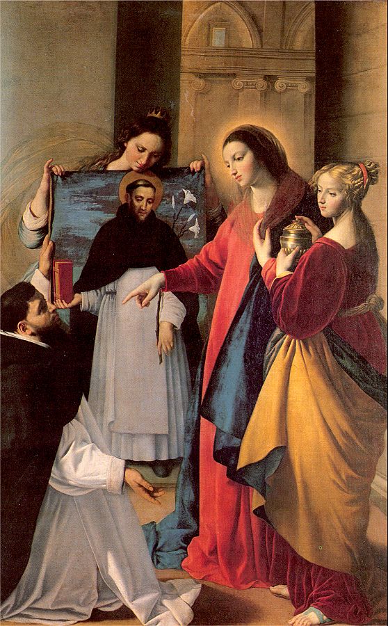 ....      
Virgin appears to a Dominican monk in Seriano by Fray Juan Bautista Maino