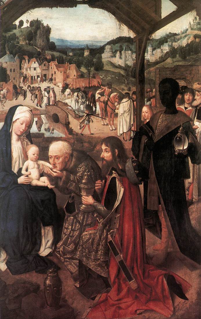 .  
Adoration of the kings by Geertgen tot Sint Jans