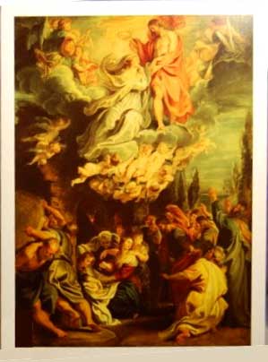  ...  
Postal card Coronation of the Virgin by Peter Paul Rubens