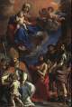 . 
Patron saints of Modena by Guercino